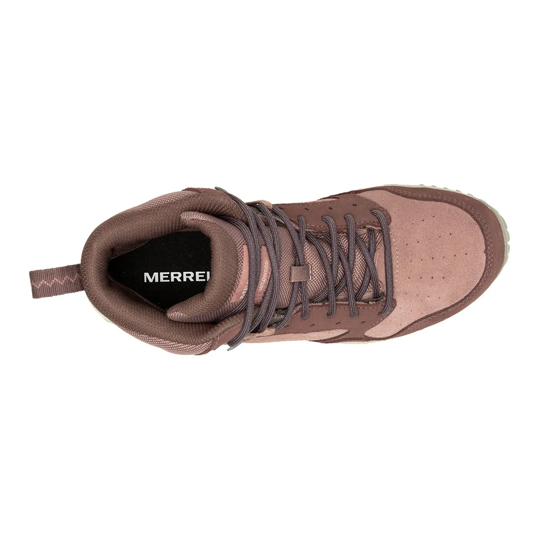 Wildwood Mid Ltr Wprf - Marron/Burlwood Womens Trail Running Shoes